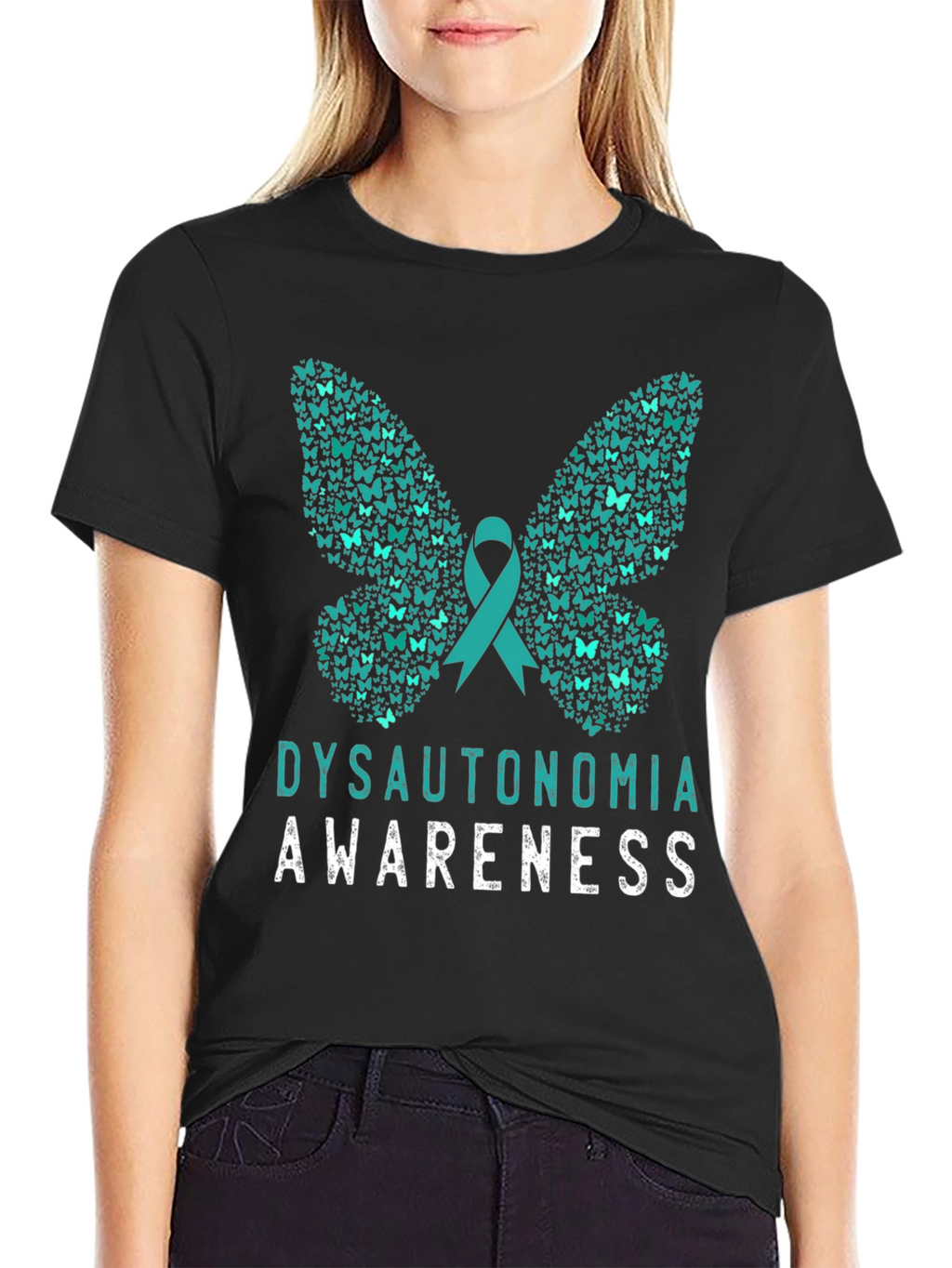 Dysautonomia Awareness Butterfly T-Shirt
