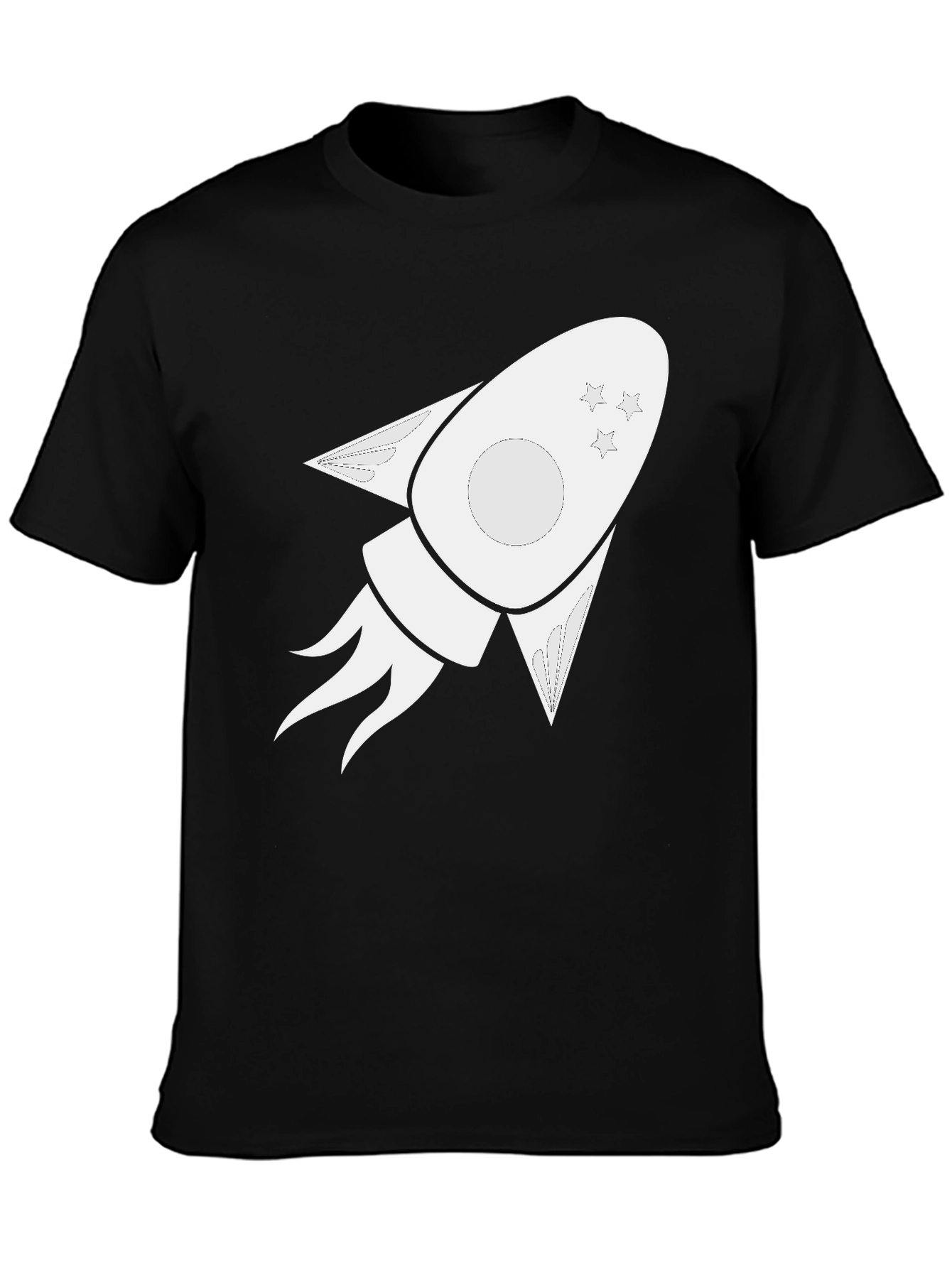 Rocket Graphic Tee - Blast Off in Style!