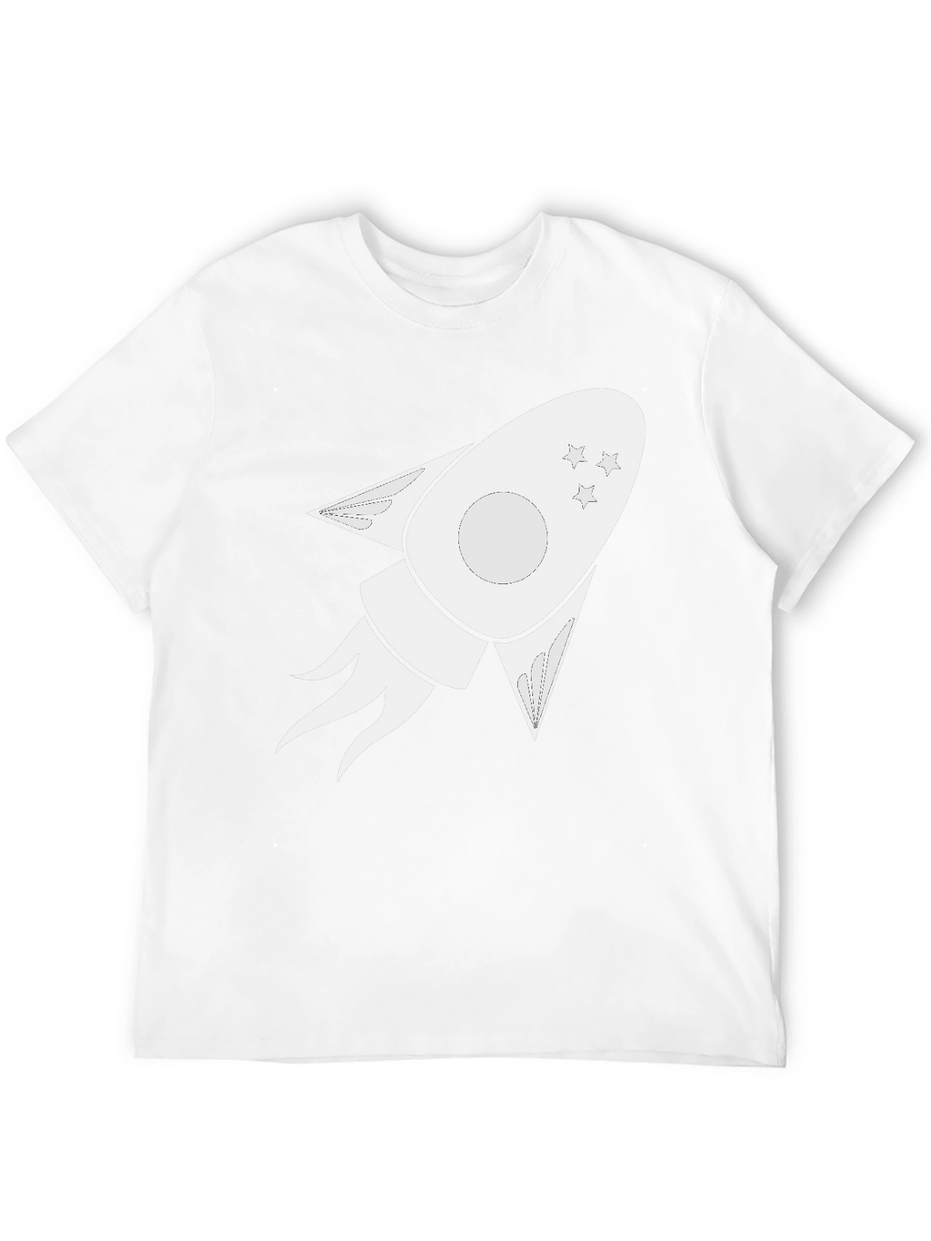 Rocket Graphic Tee - Blast Off in Style!