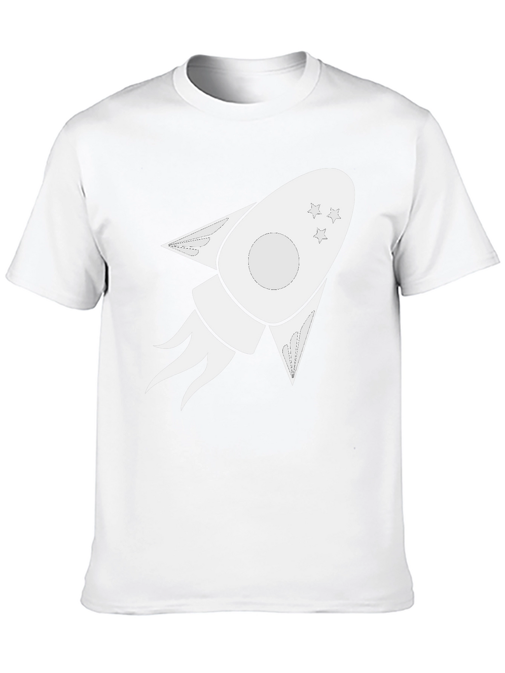 Rocket Graphic Tee - Blast Off in Style!