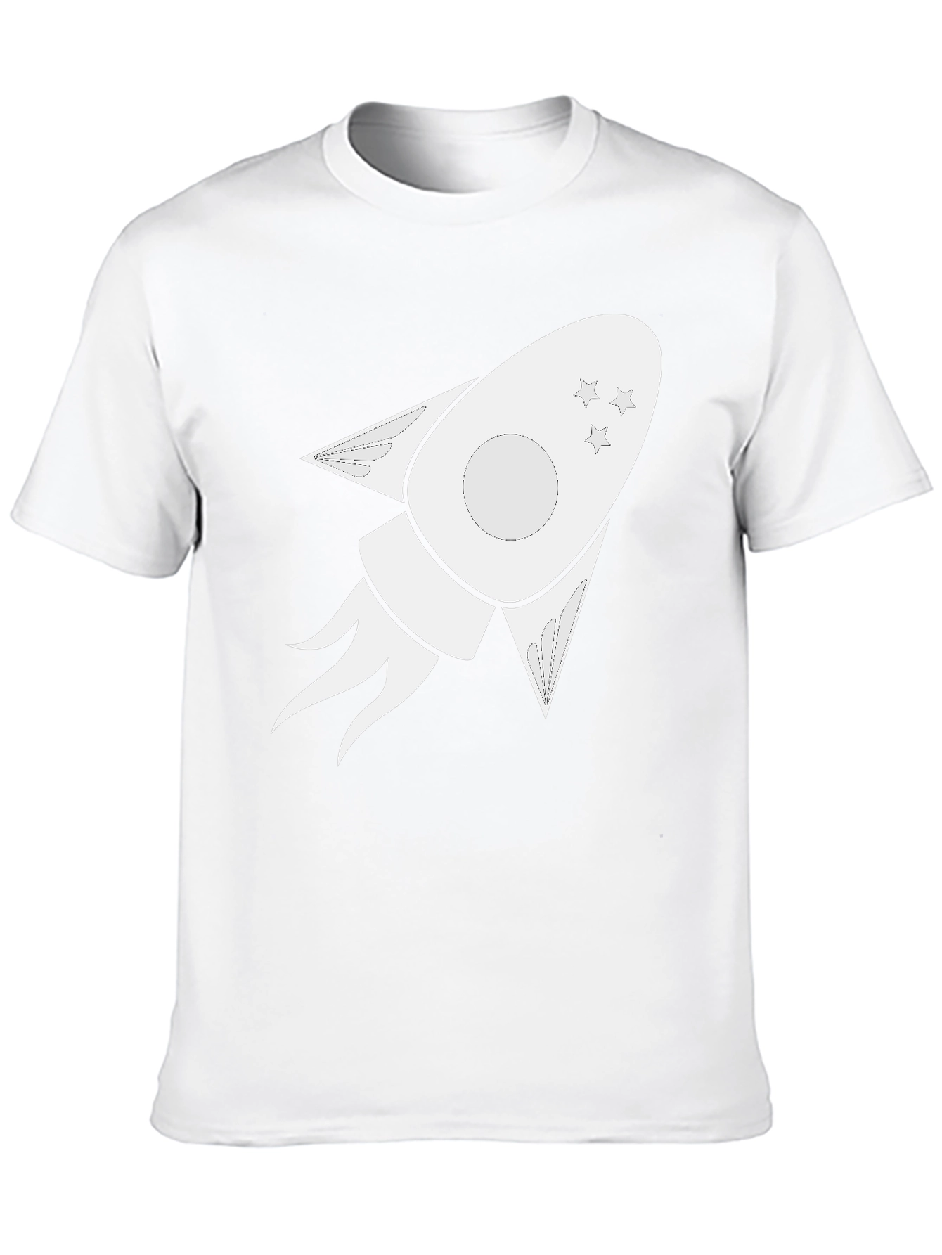 Rocket Graphic Tee - Blast Off in Style!