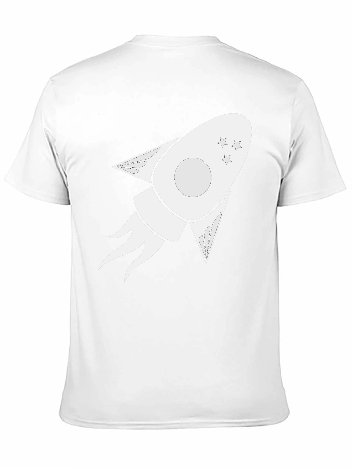 Rocket Graphic Tee - Blast Off in Style!