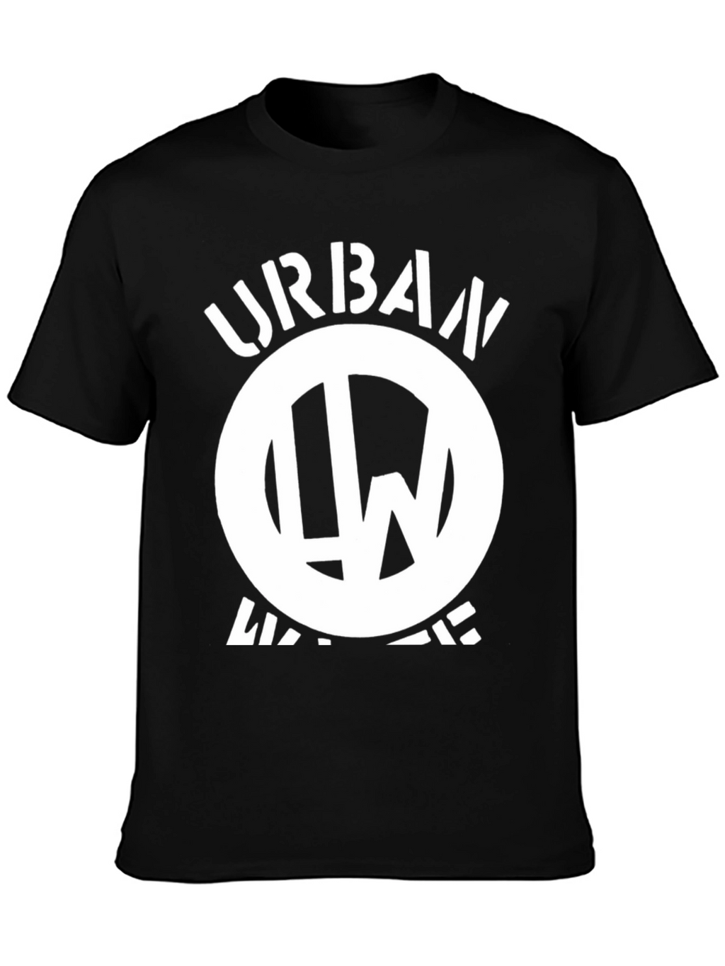 Urban Warrior Black Graphic T-Shirt
