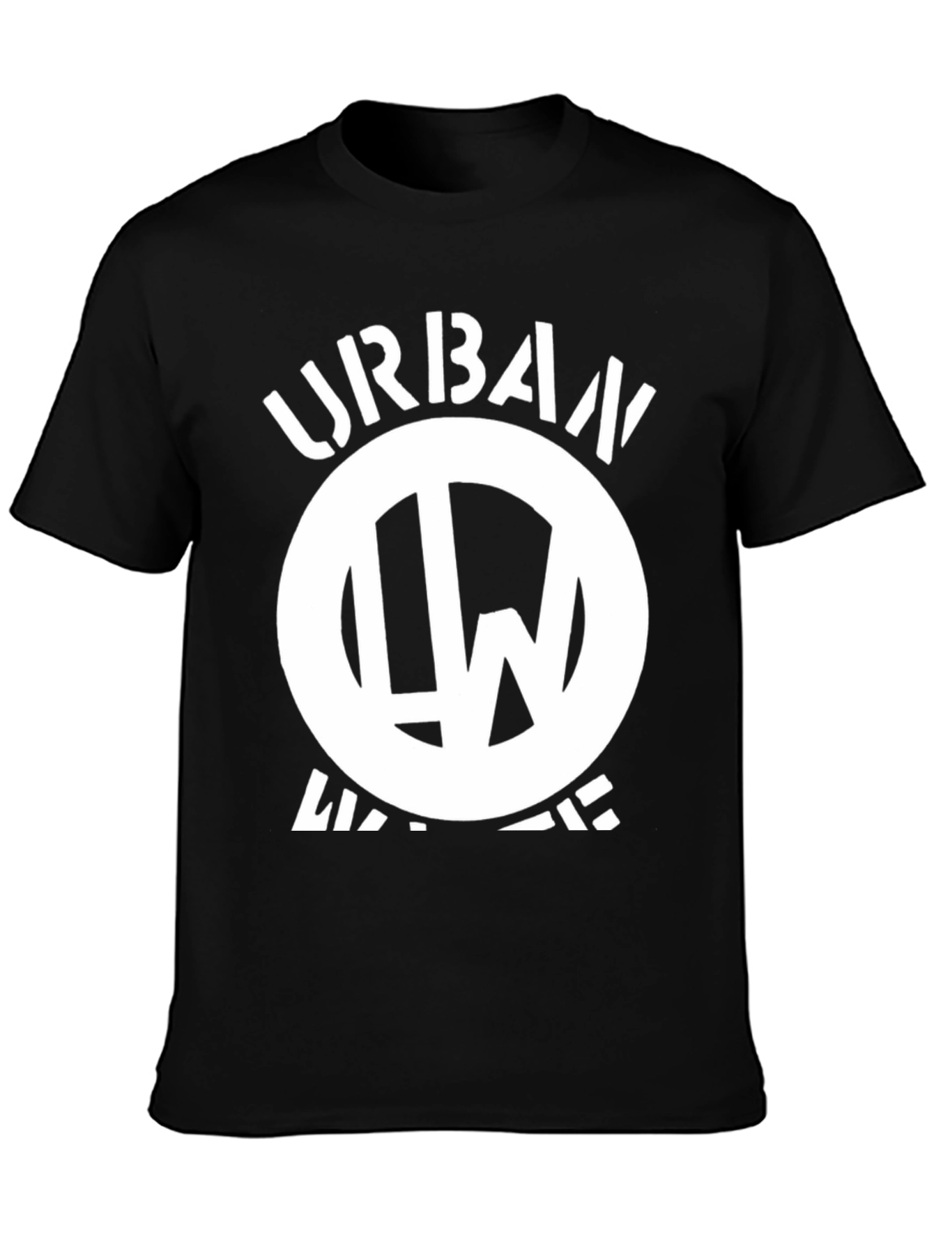 Urban Warrior Black Graphic T-Shirt