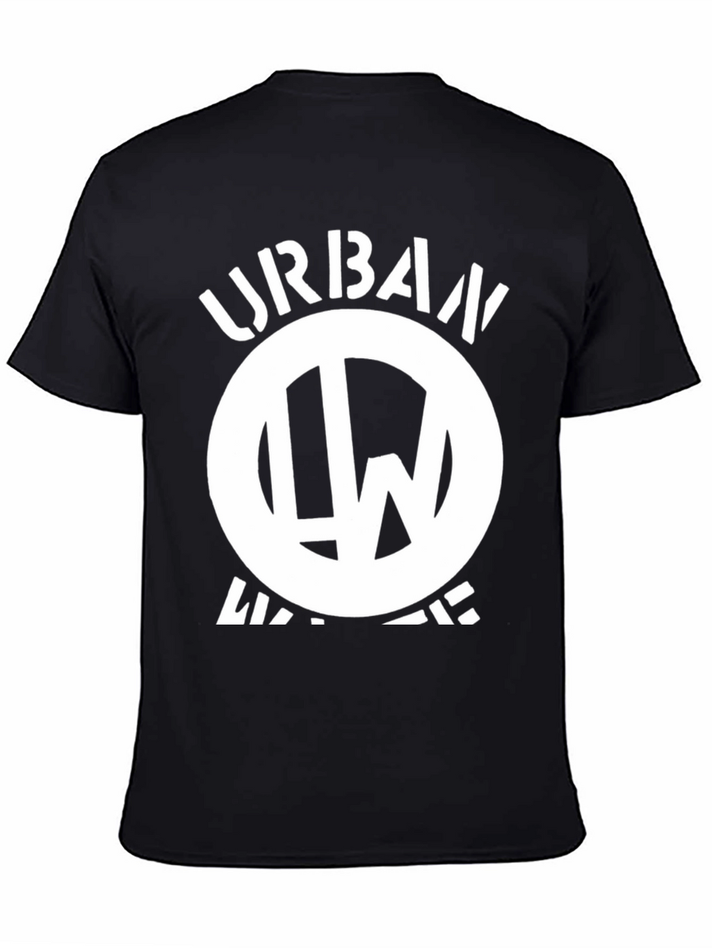 Urban Warrior Black Graphic T-Shirt