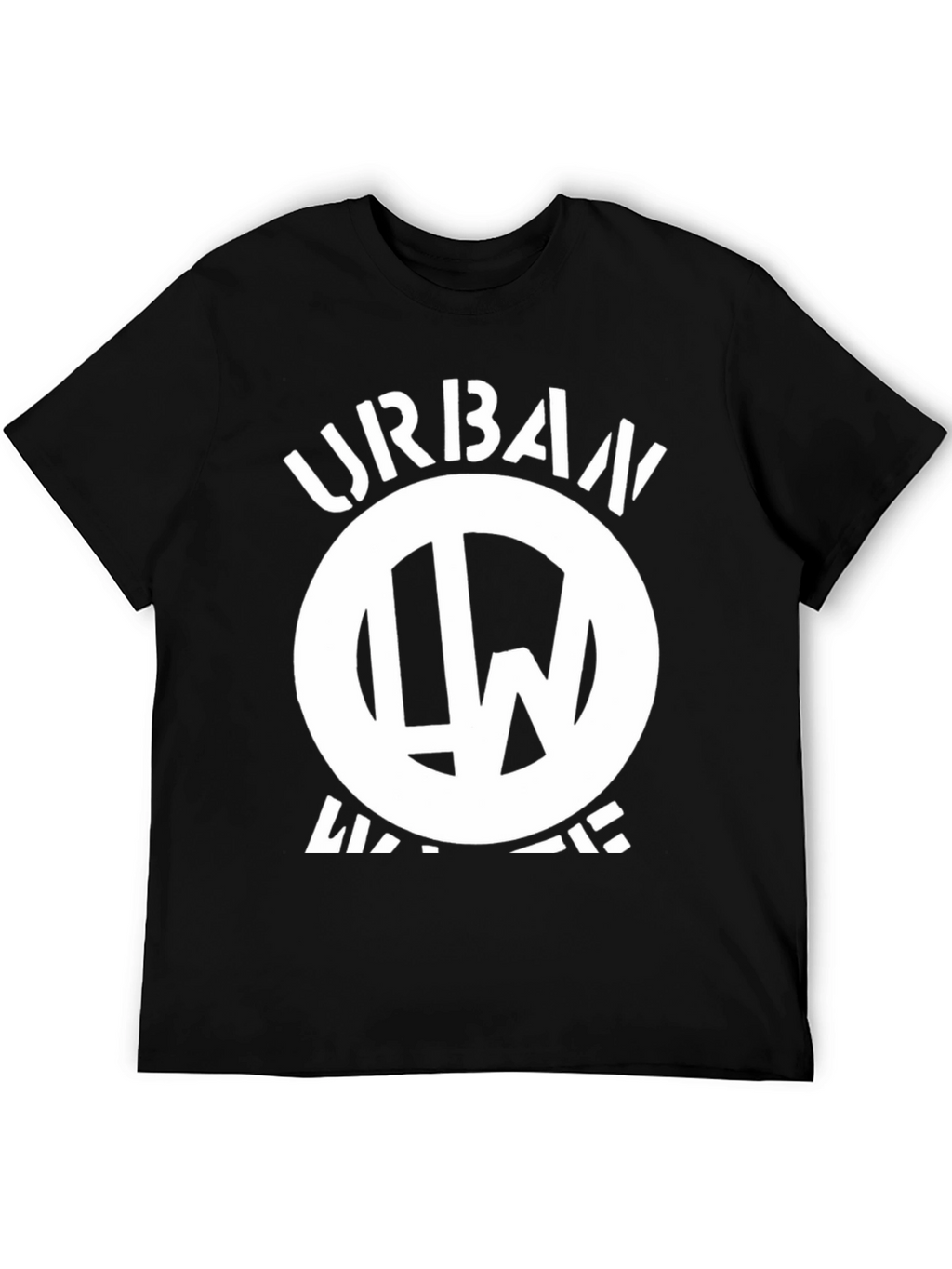 Urban Warrior Black Graphic T-Shirt