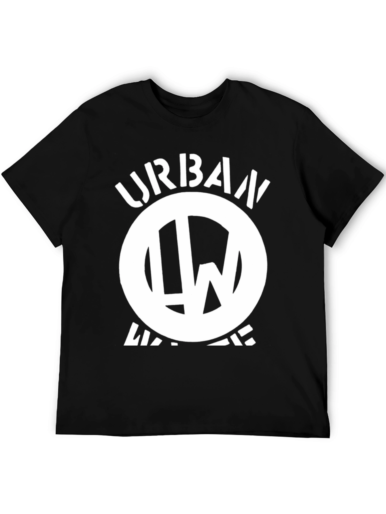 Urban Warrior Black Graphic T-Shirt