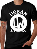 Urban Warrior Black Graphic T-Shirt