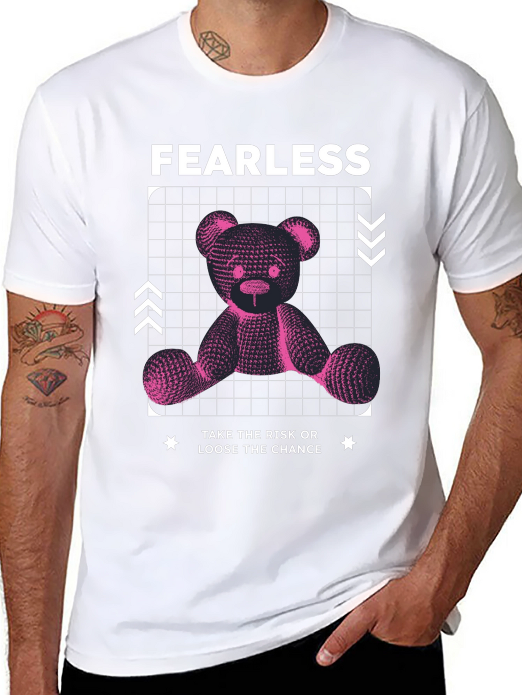 Fearless Bear Graphic Tee