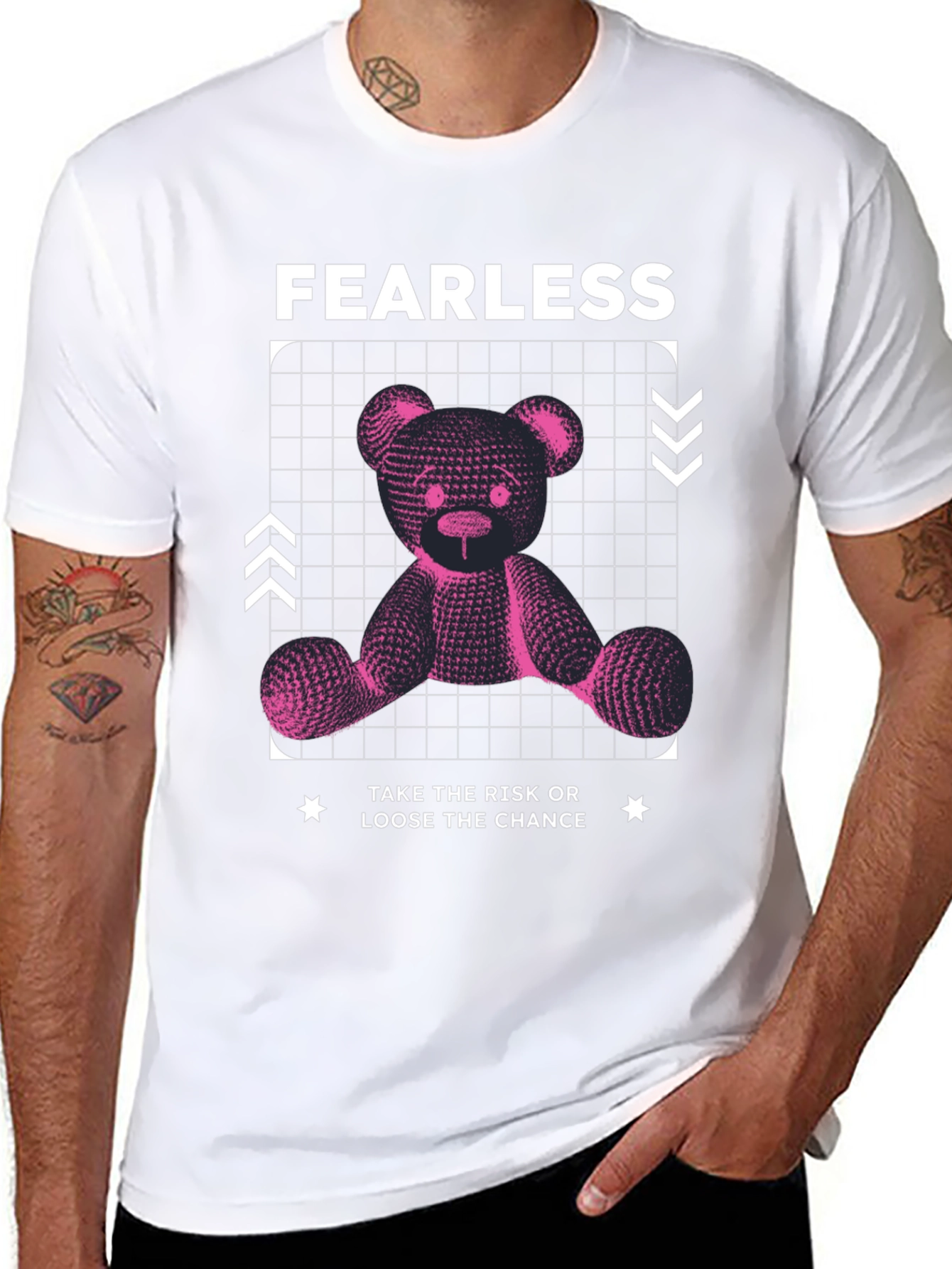 Fearless Bear Graphic Tee