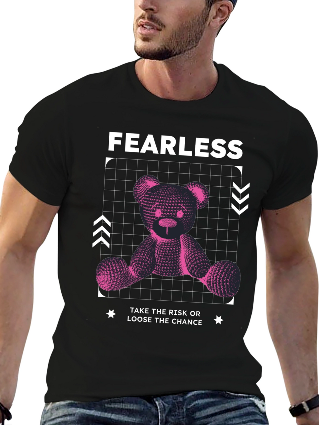 Fearless Bear Graphic Tee