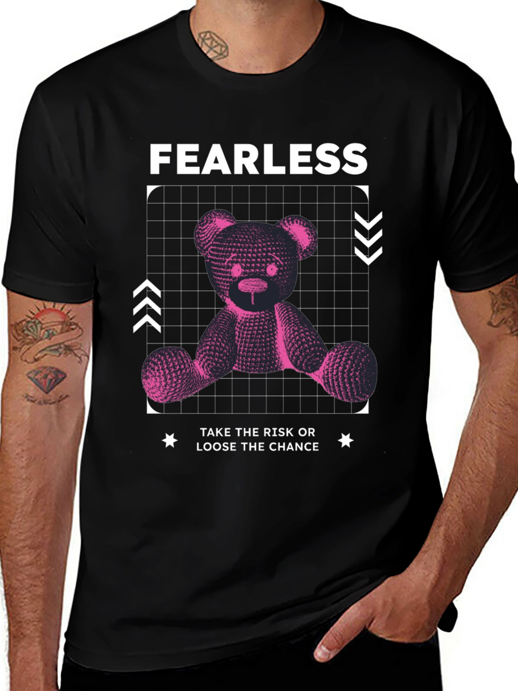 Fearless Bear Graphic Tee