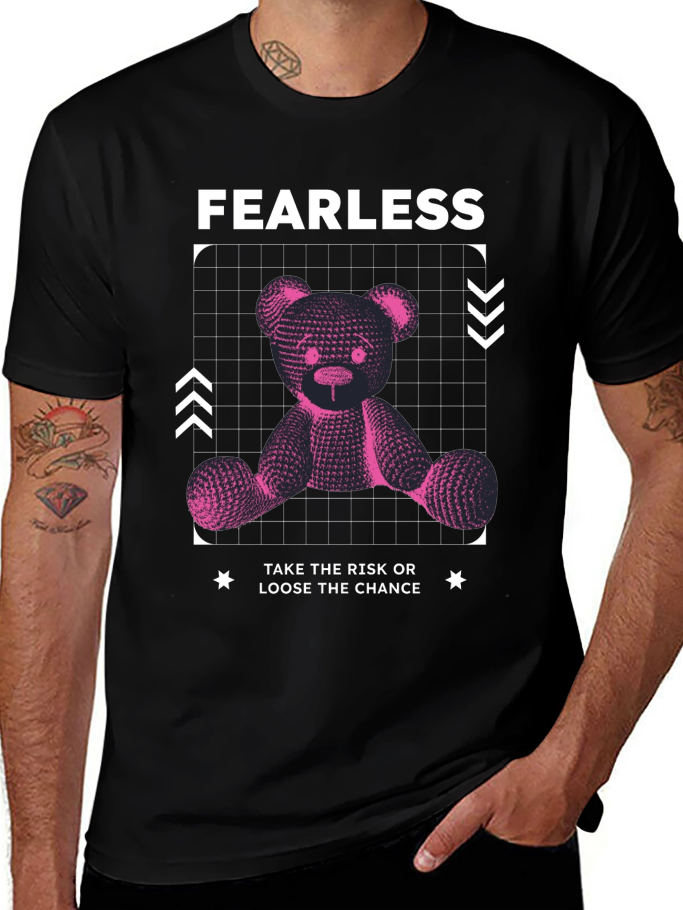 Fearless Bear Graphic Tee