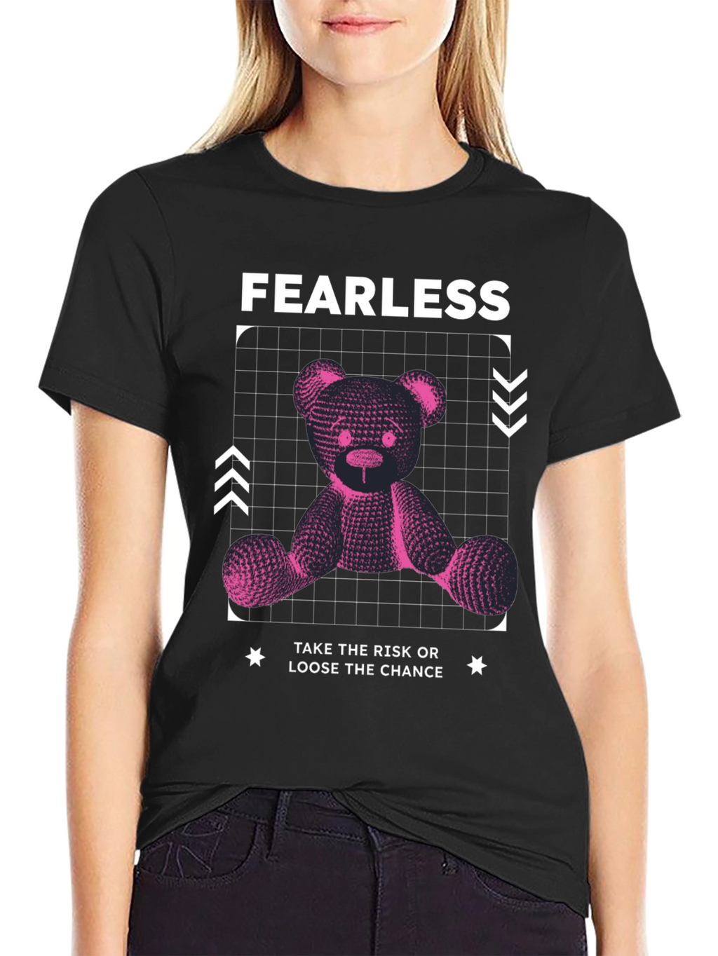 Fearless Bear Graphic Tee
