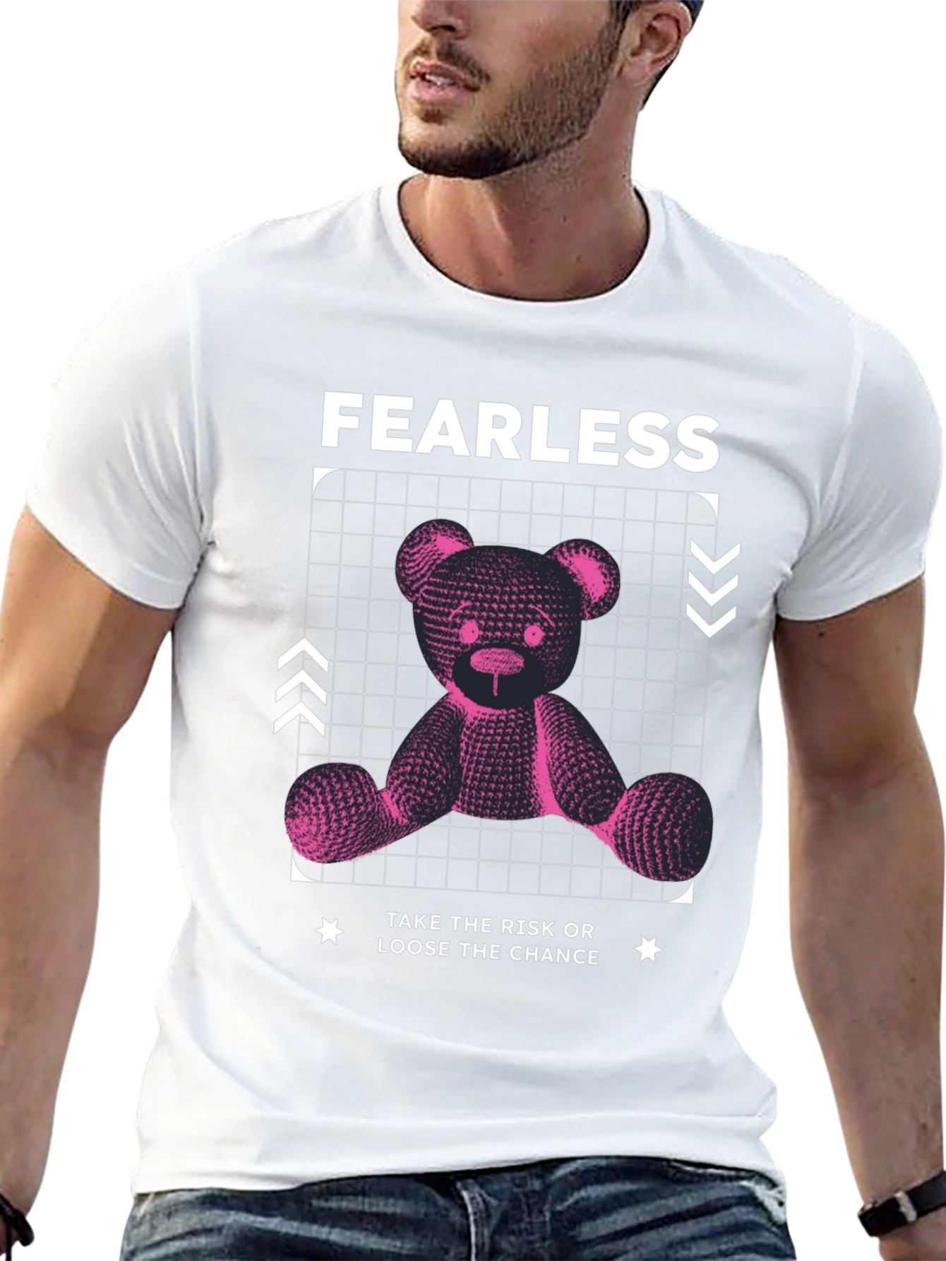 Fearless Bear Graphic Tee