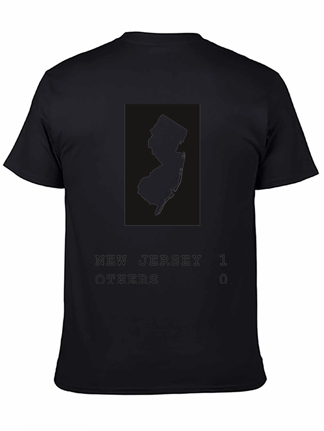Modern Black Graphic T-Shirt