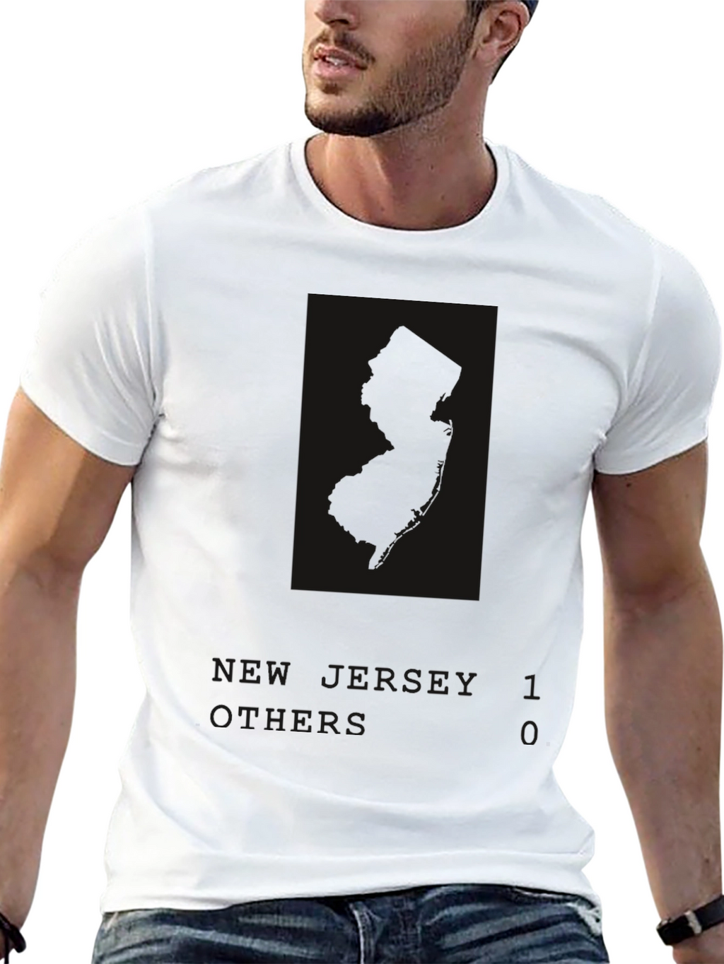 Modern Black Graphic T-Shirt