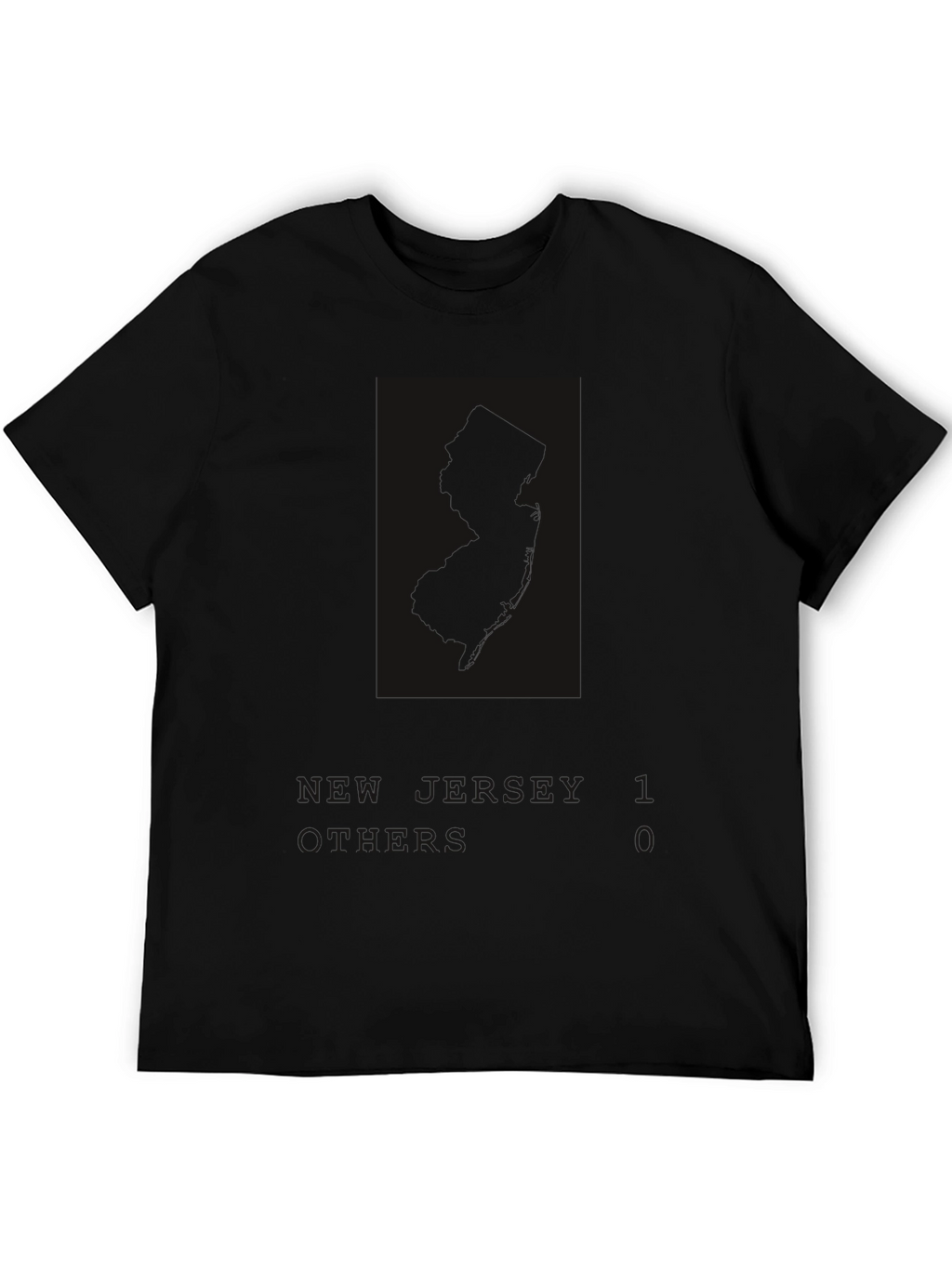 Modern Black Graphic T-Shirt