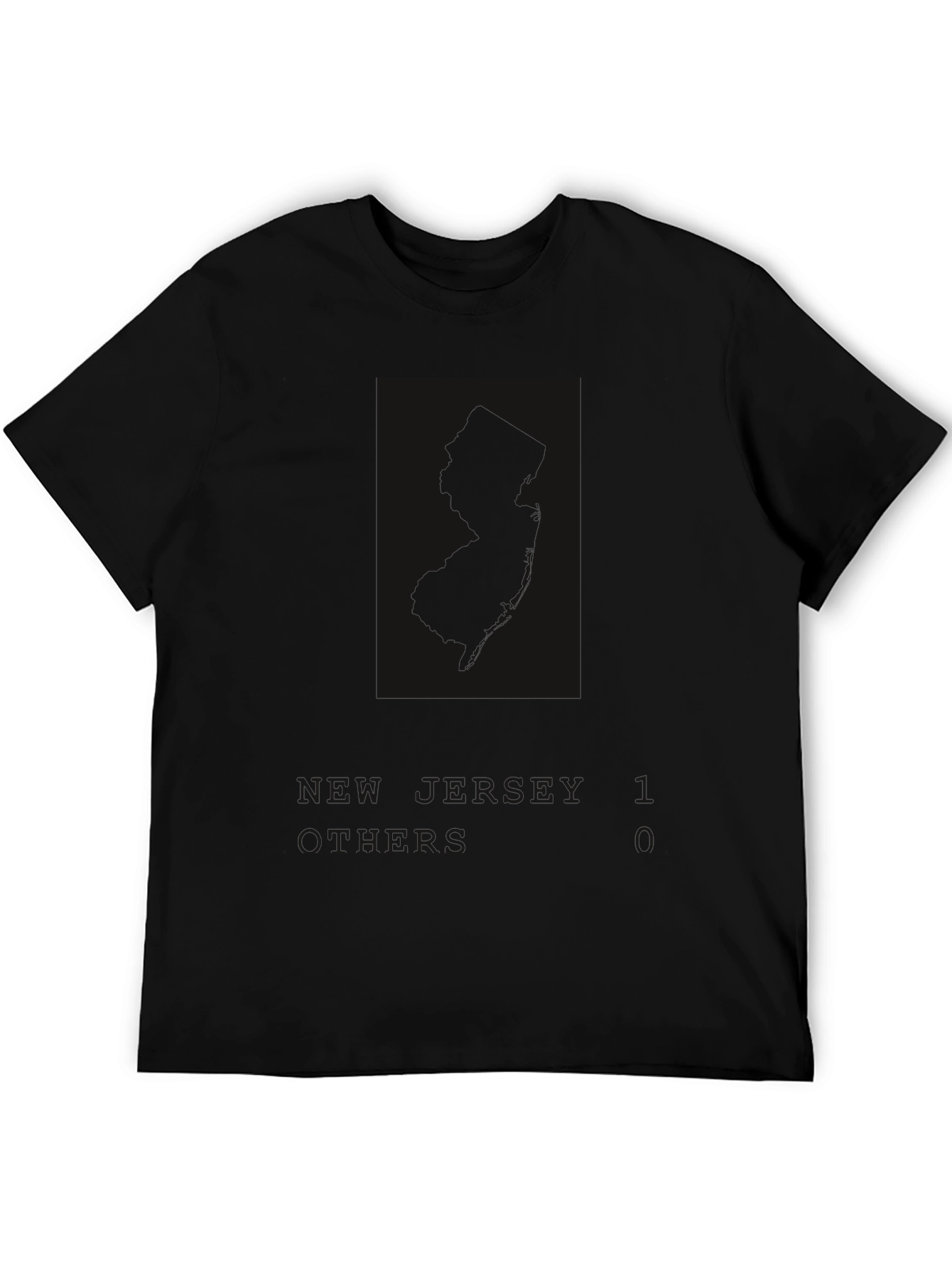 Modern Black Graphic T-Shirt