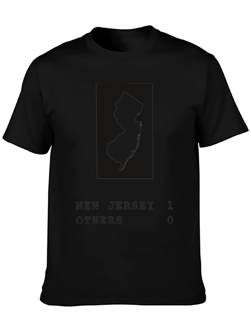 Modern Black Graphic T-Shirt