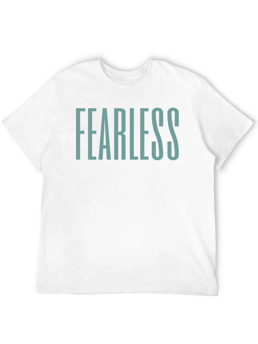 Fearless Graphic Tee - Black Crew Neck