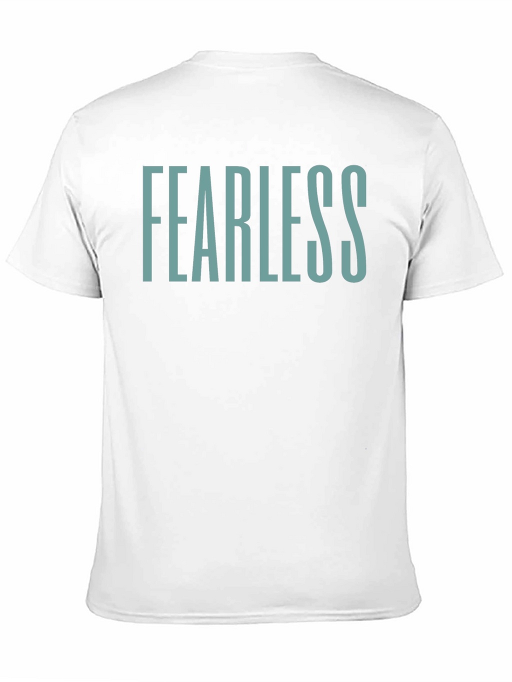 Fearless Graphic Tee - Black Crew Neck