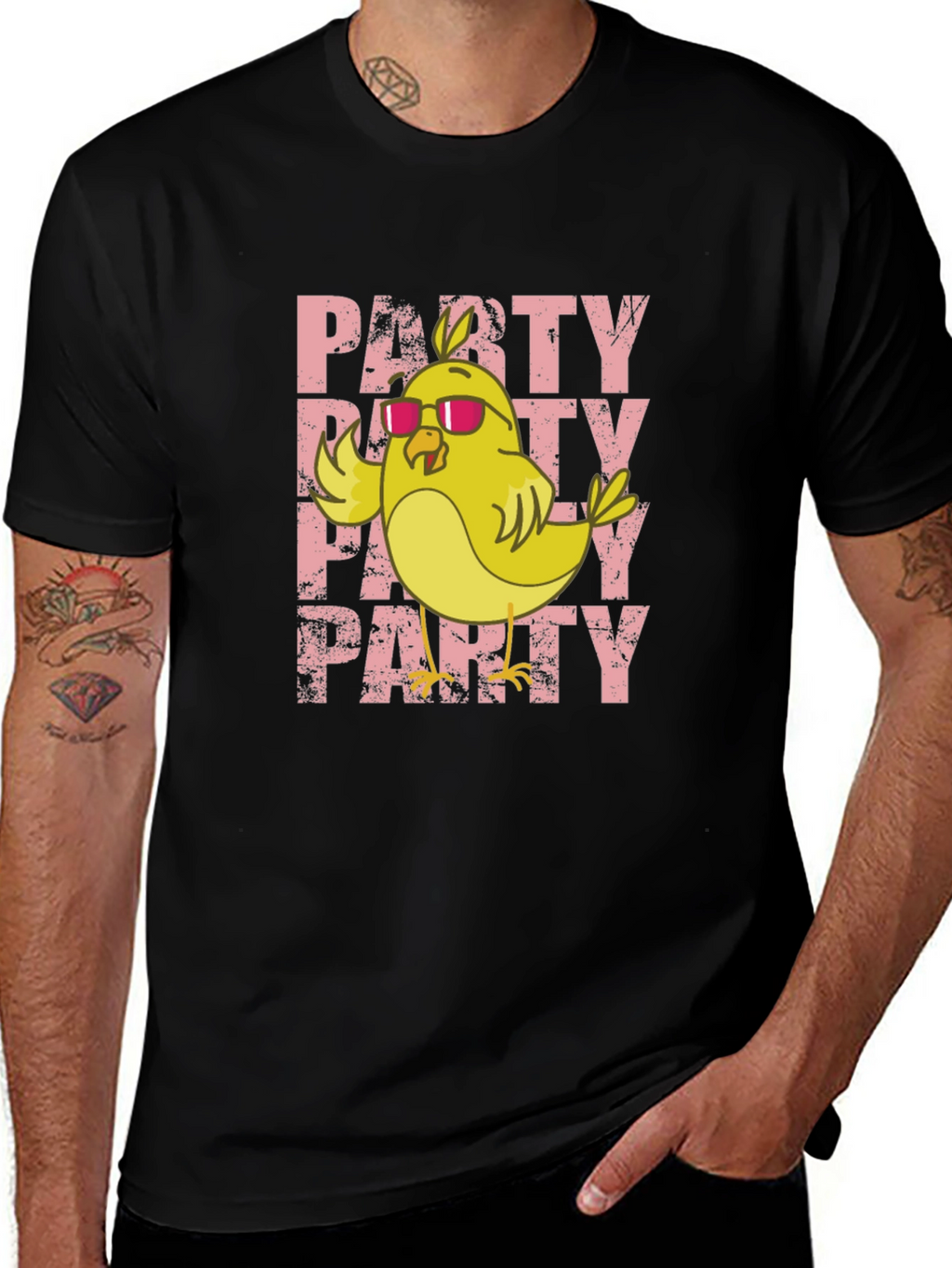 Party Chick T-Shirt - Cool Graphic Tee
