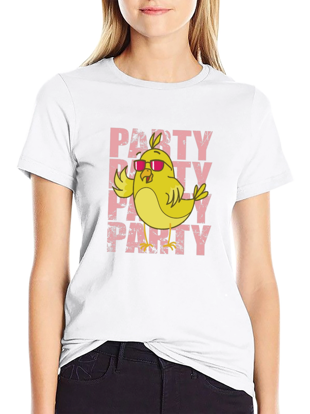 Party Chick T-Shirt - Cool Graphic Tee