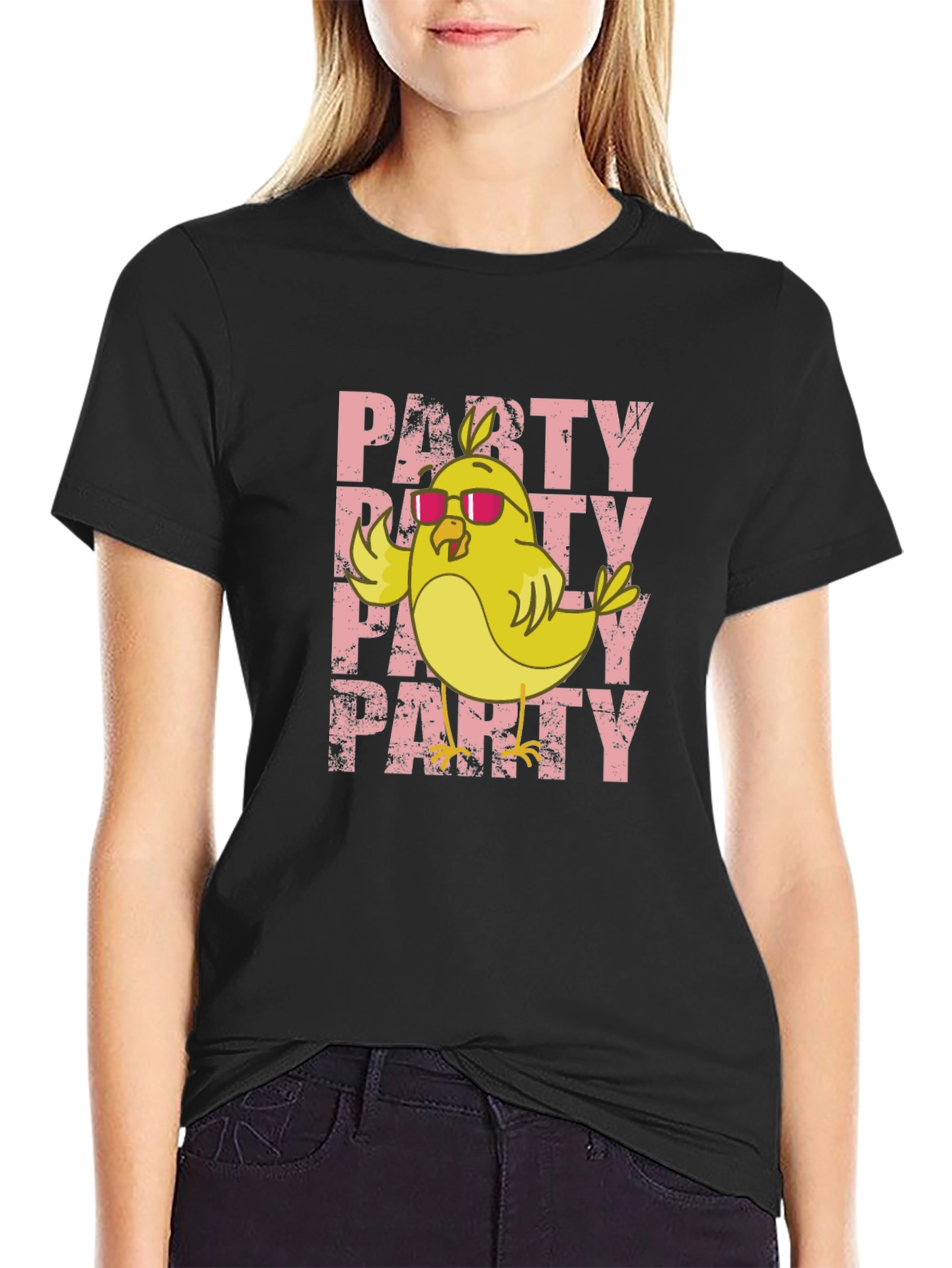 Party Chick T-Shirt - Cool Graphic Tee