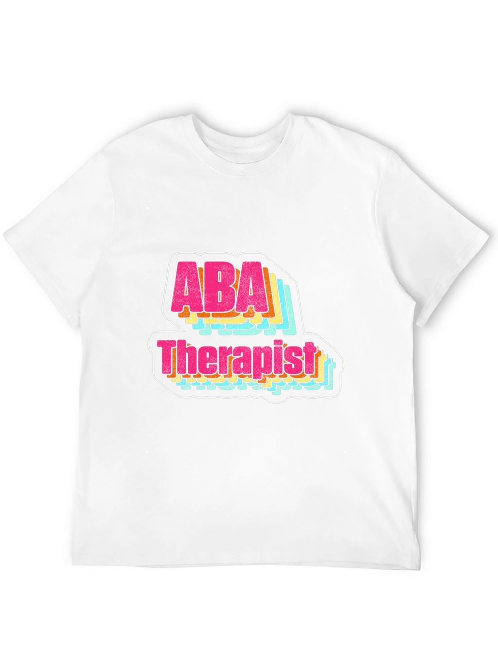 ABA Therapist Graphic Tee - Retro Style