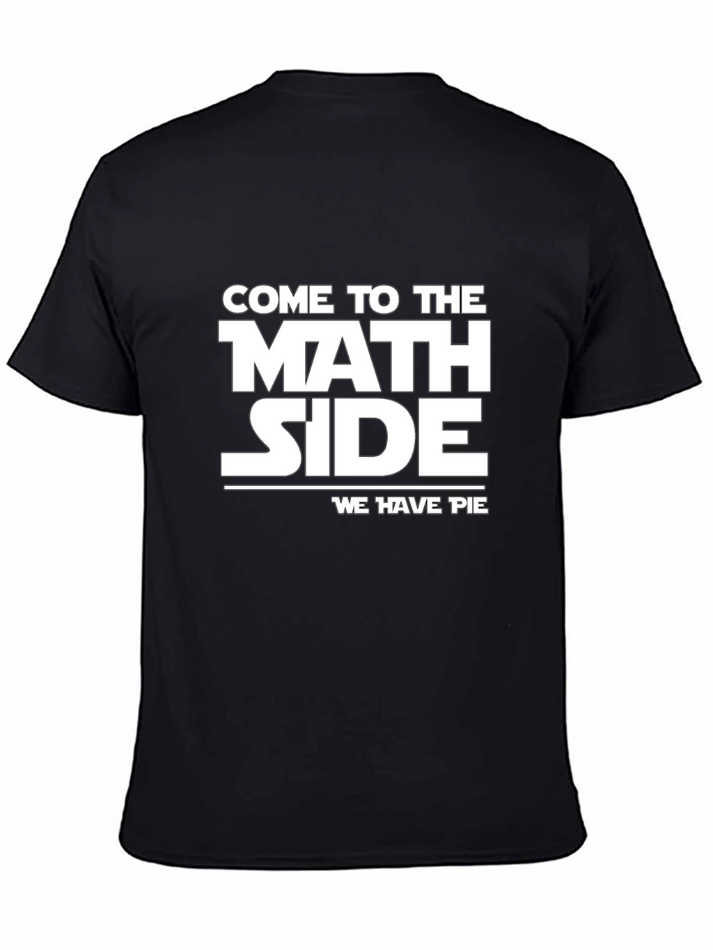 Math Side Pie T-Shirt - Funny Geeky Tee