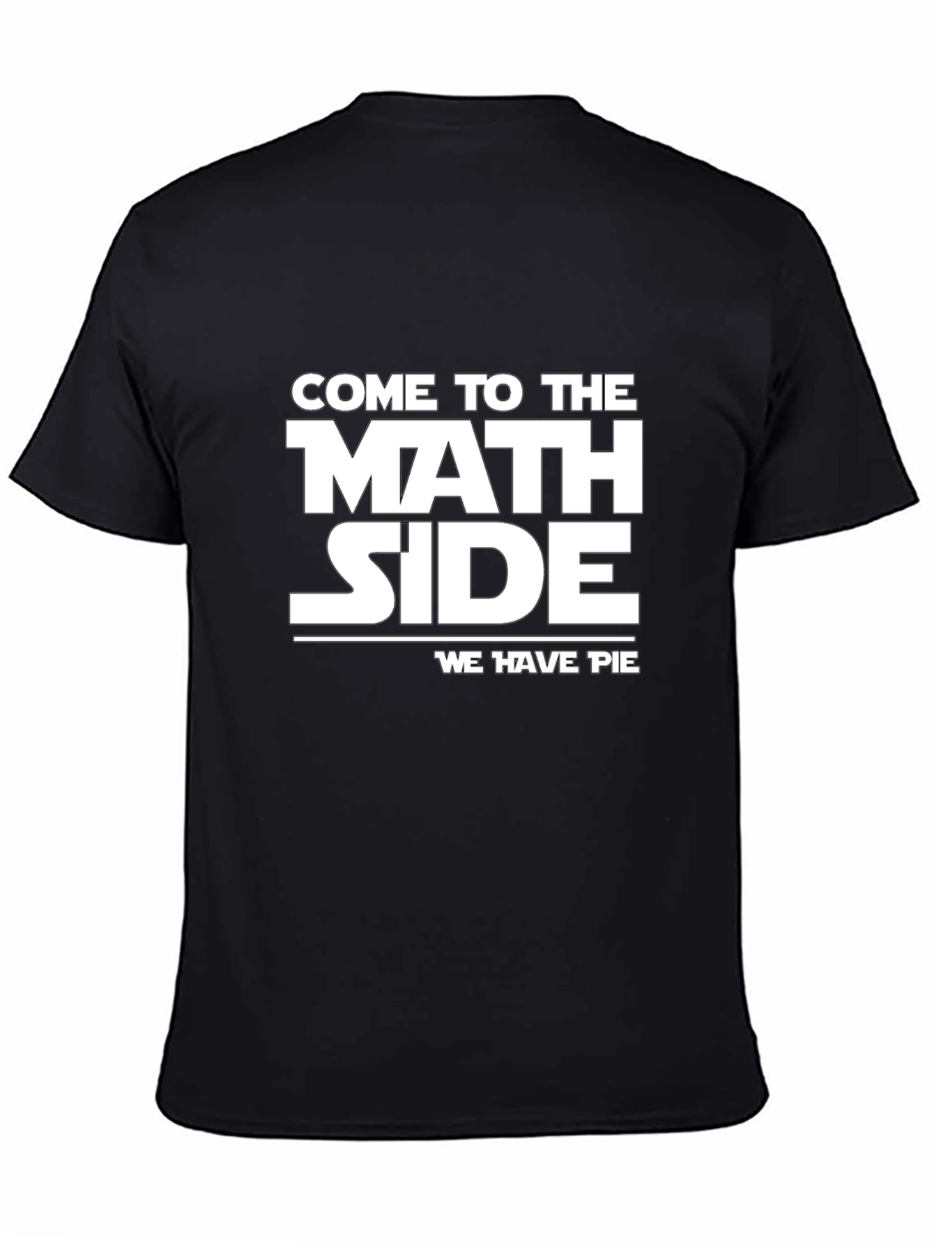 Math Side Pie T-Shirt - Funny Geeky Tee