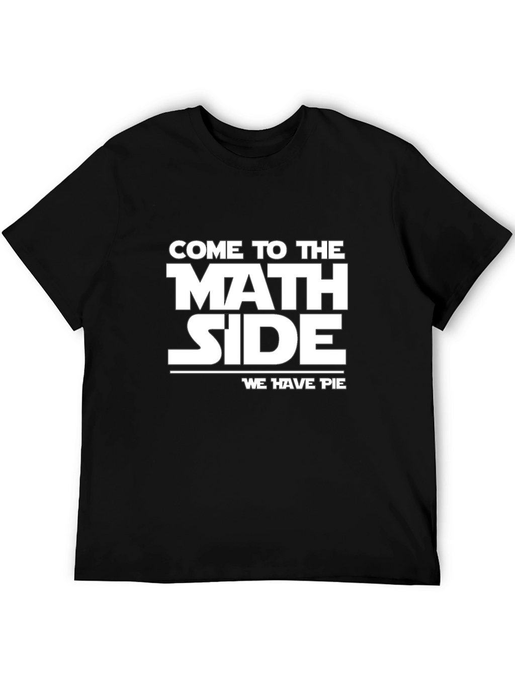 Math Side Pie T-Shirt - Funny Geeky Tee