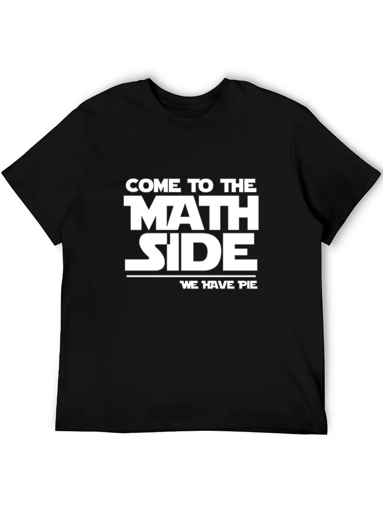 Math Side Pie T-Shirt - Funny Geeky Tee
