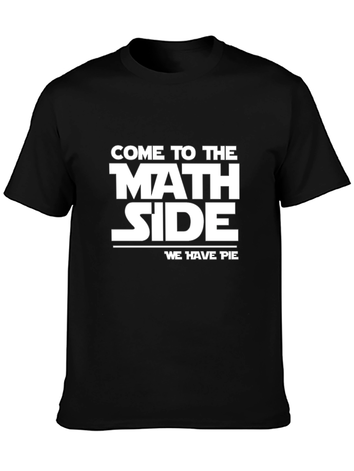 Math Side Pie T-Shirt - Funny Geeky Tee