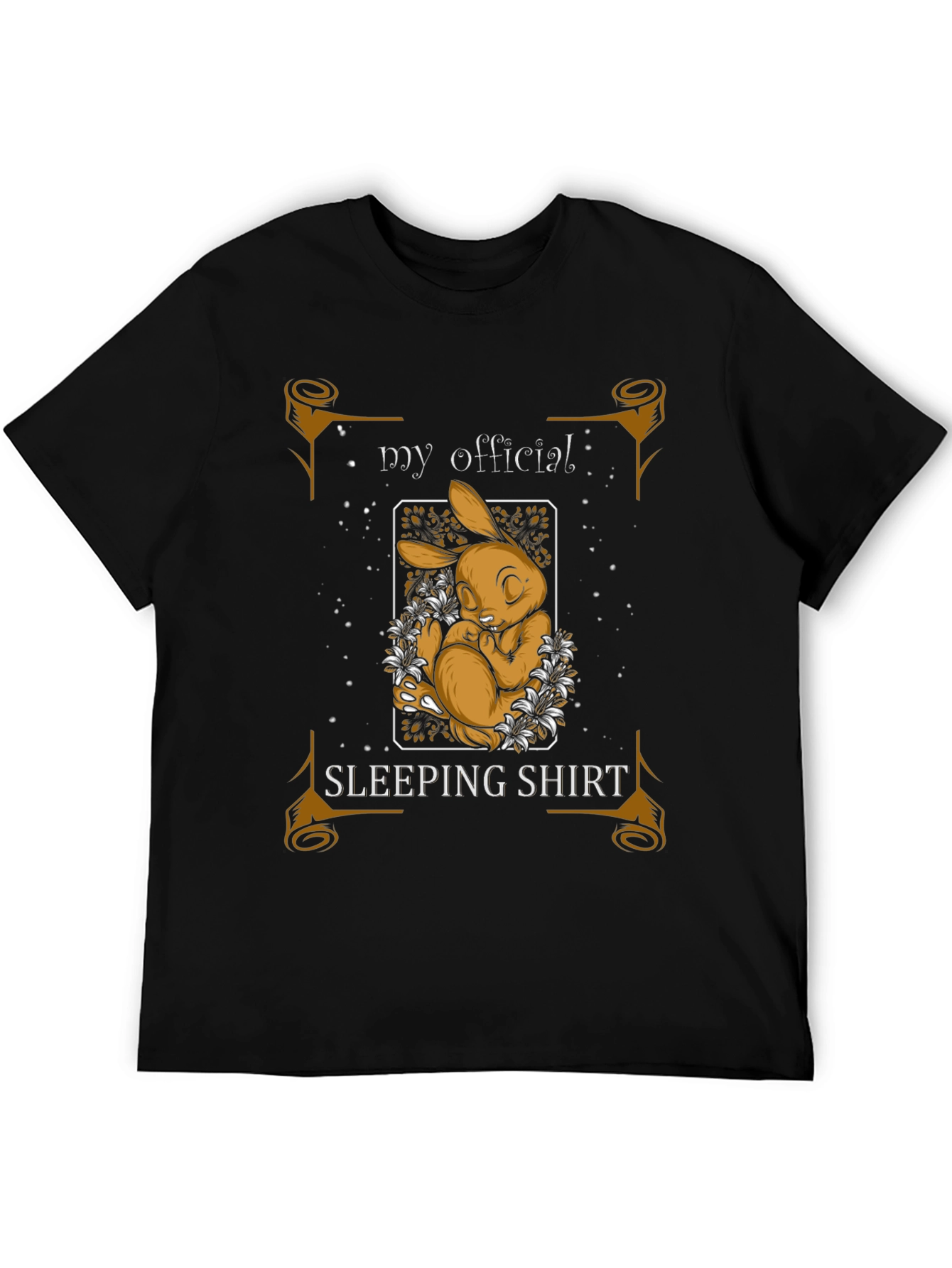 My Official Sleeping Shirt - Cute Bunny Design