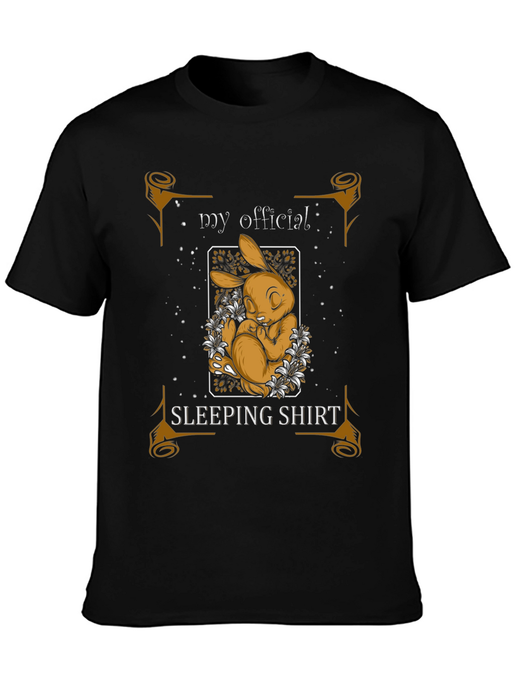 My Official Sleeping Shirt - Cute Bunny Design