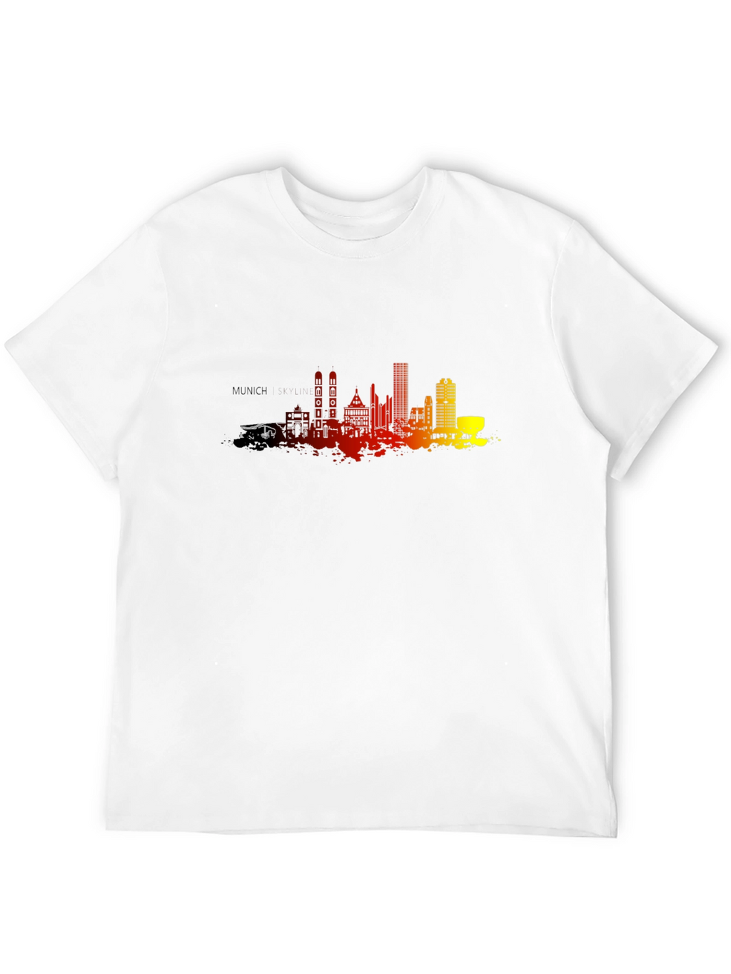 Munich Skyline T-Shirt - City Silhouette Tee