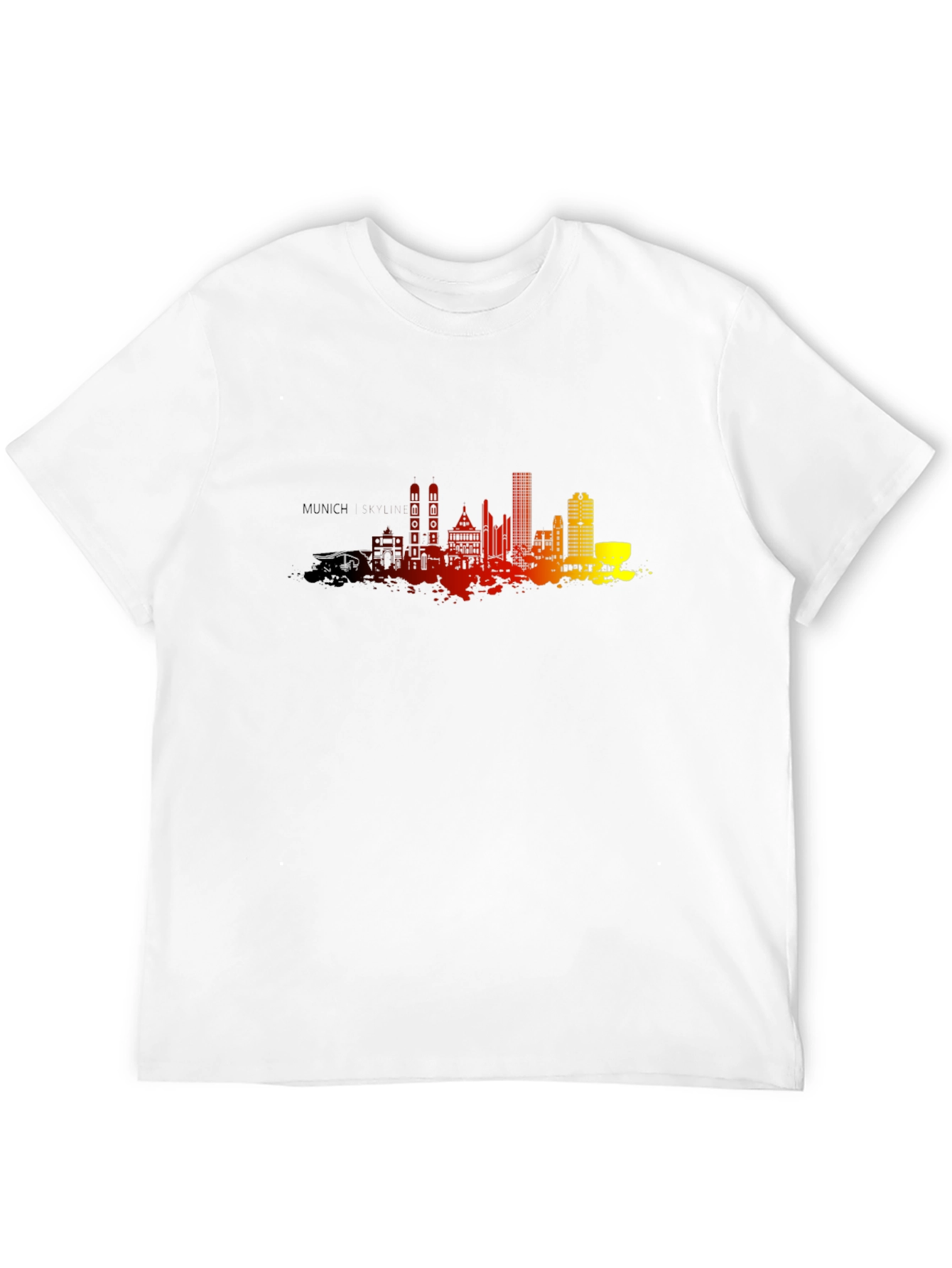 Munich Skyline T-Shirt - City Silhouette Tee