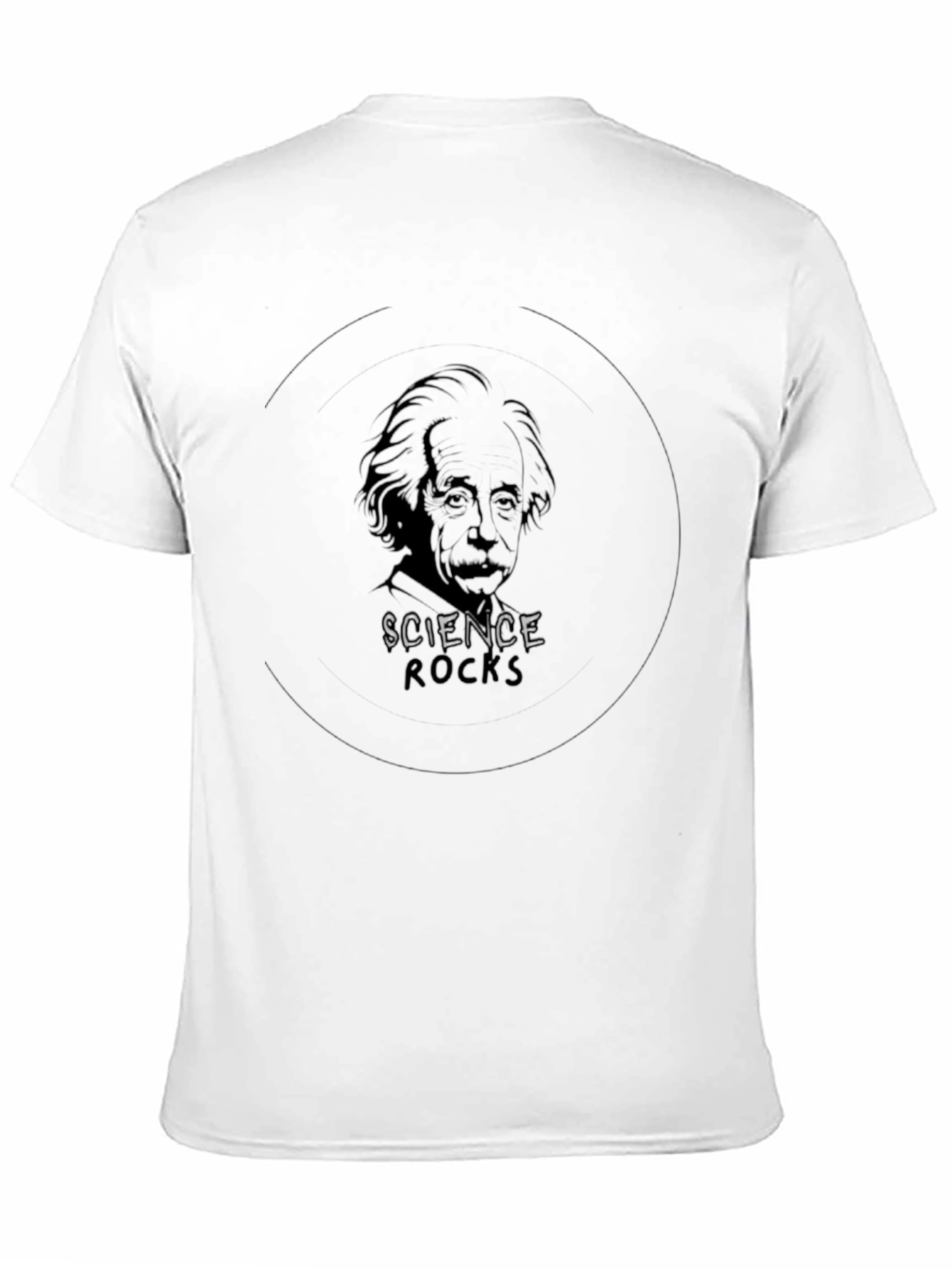 Science Rocks T-Shirt - Einstein Graphic Tee