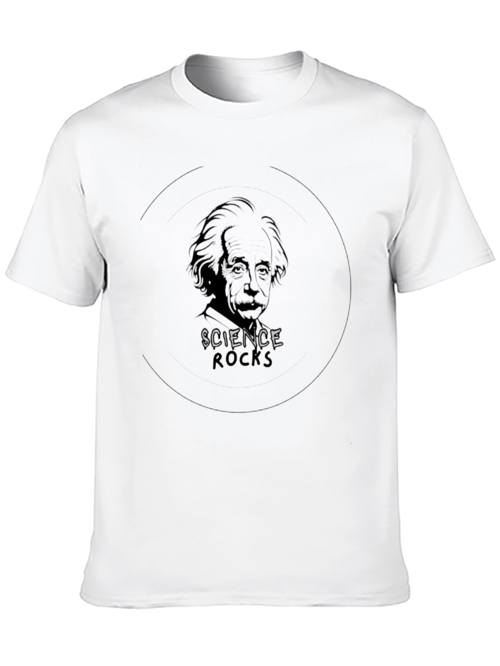 Science Rocks T-Shirt - Einstein Graphic Tee