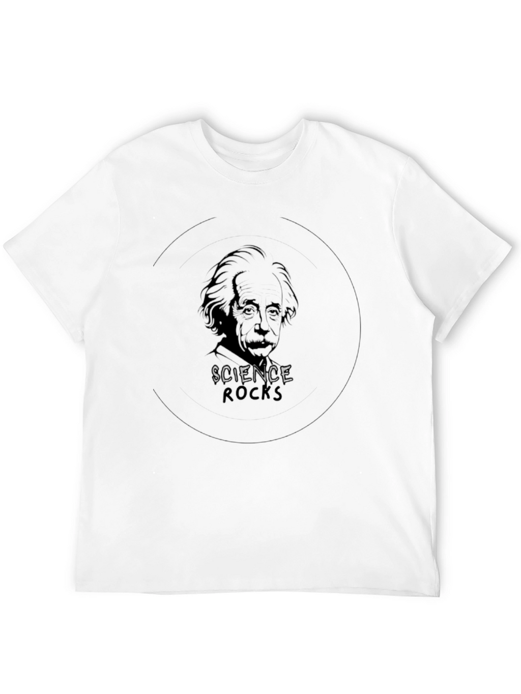 Science Rocks T-Shirt - Einstein Graphic Tee