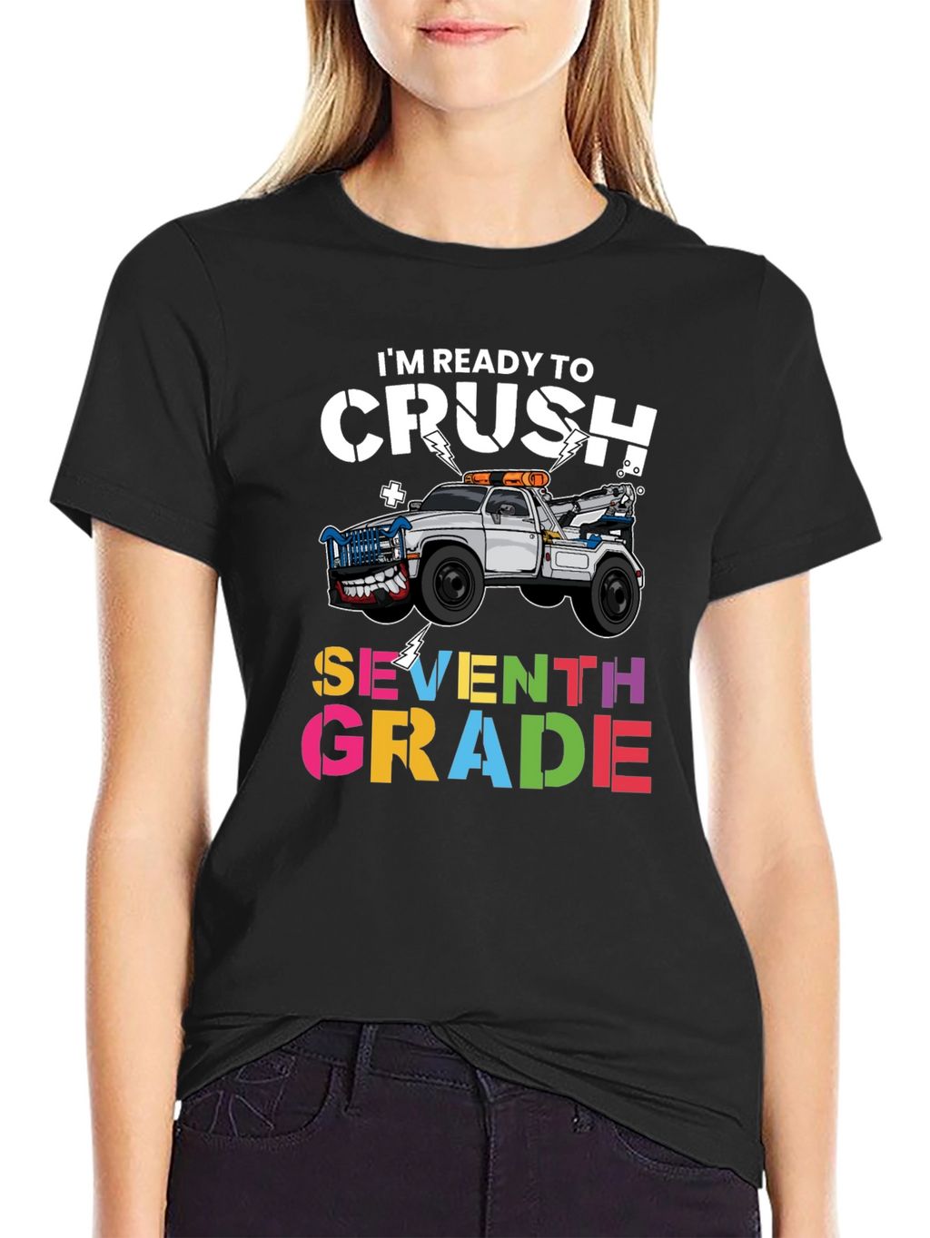 Ready to Crush Seventh Grade T-Shirt