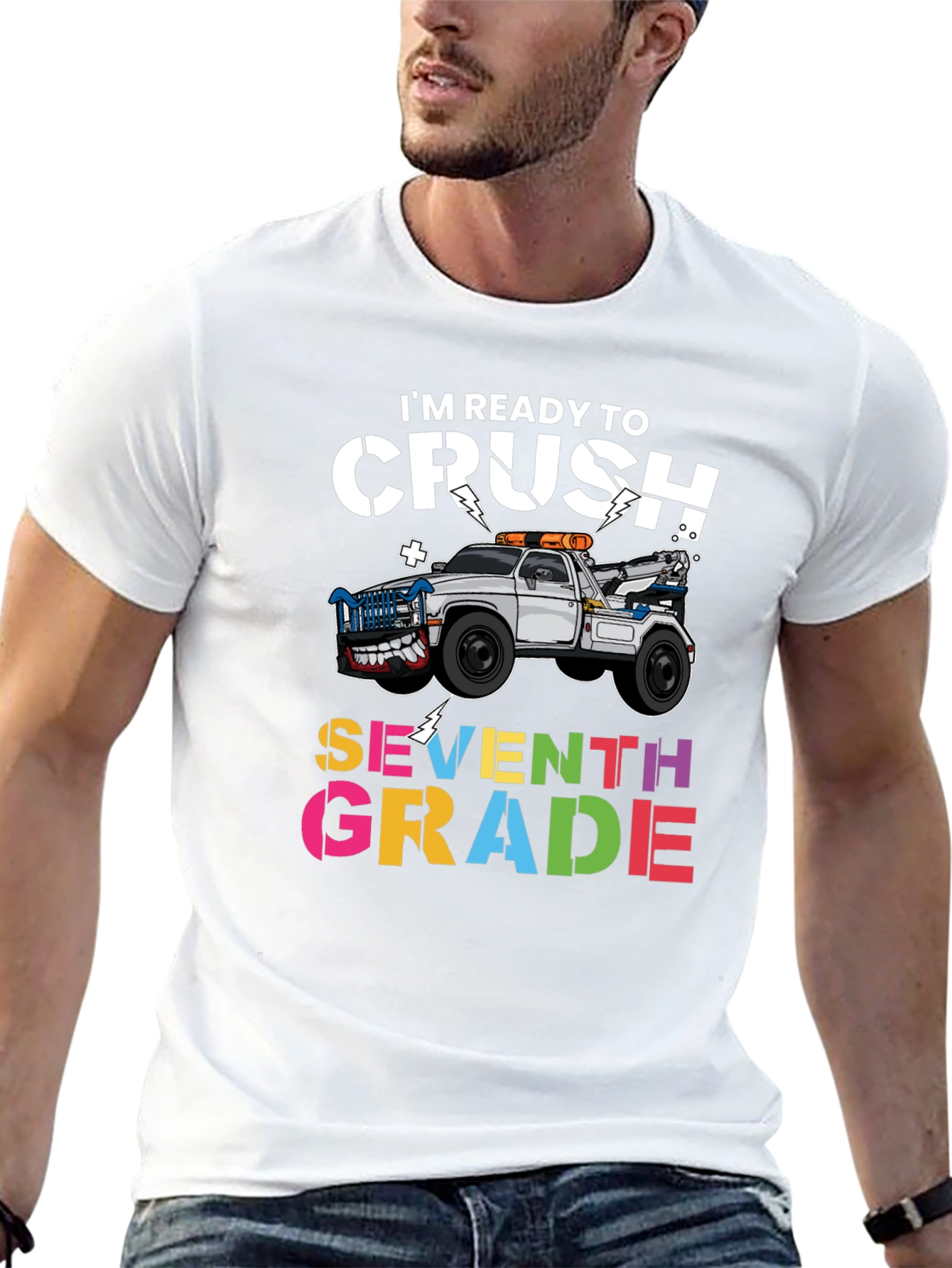 Ready to Crush Seventh Grade T-Shirt