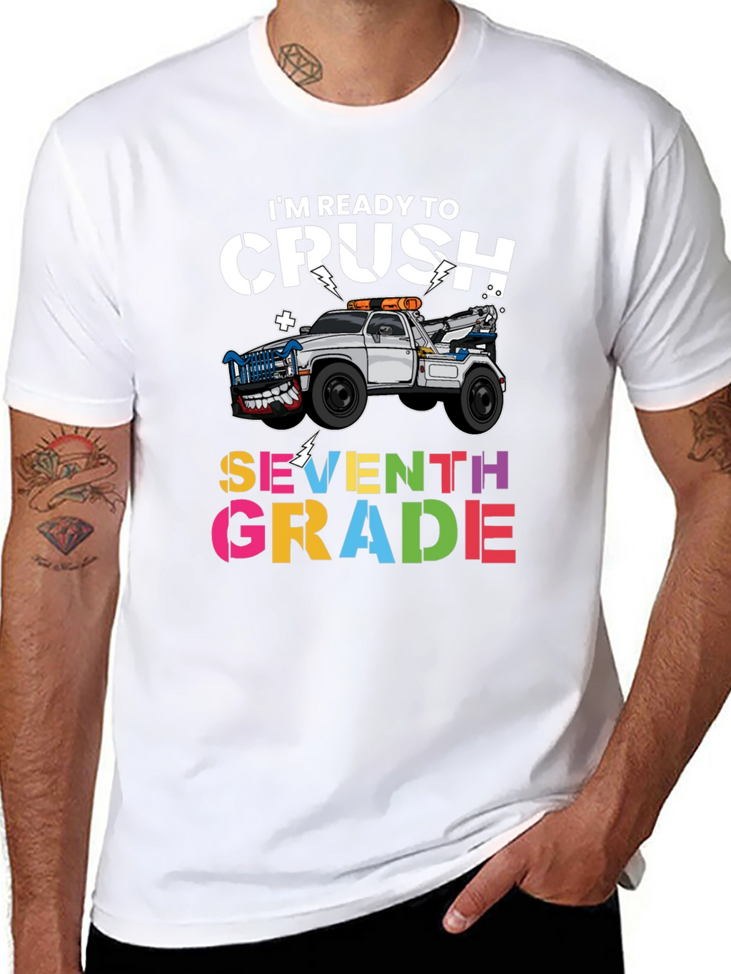 Ready to Crush Seventh Grade T-Shirt