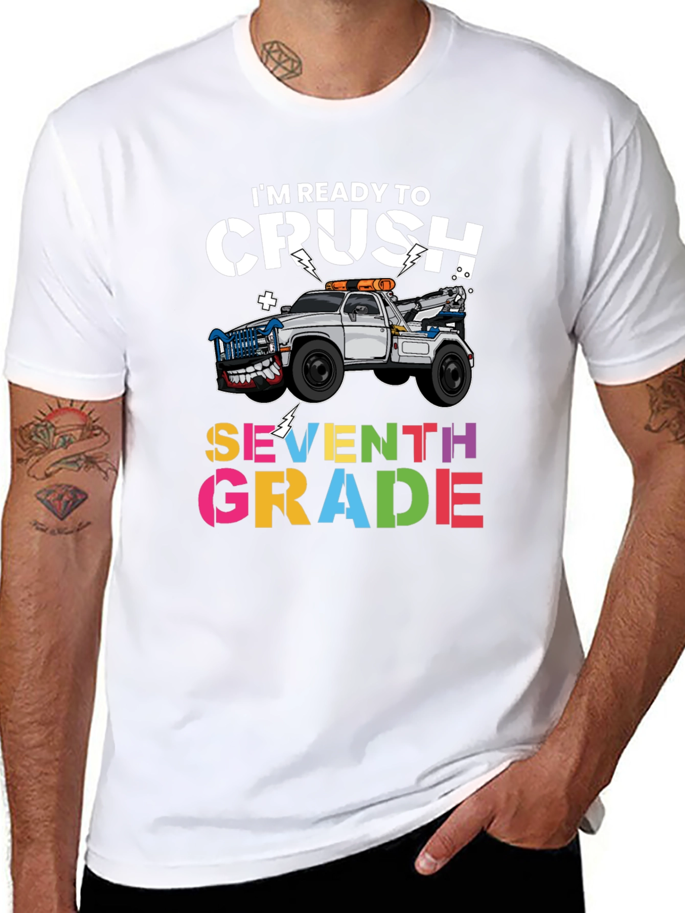Ready to Crush Seventh Grade T-Shirt