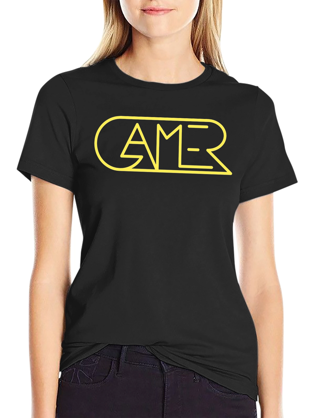 Gamer Graphic T-Shirt - Cool Retro Design