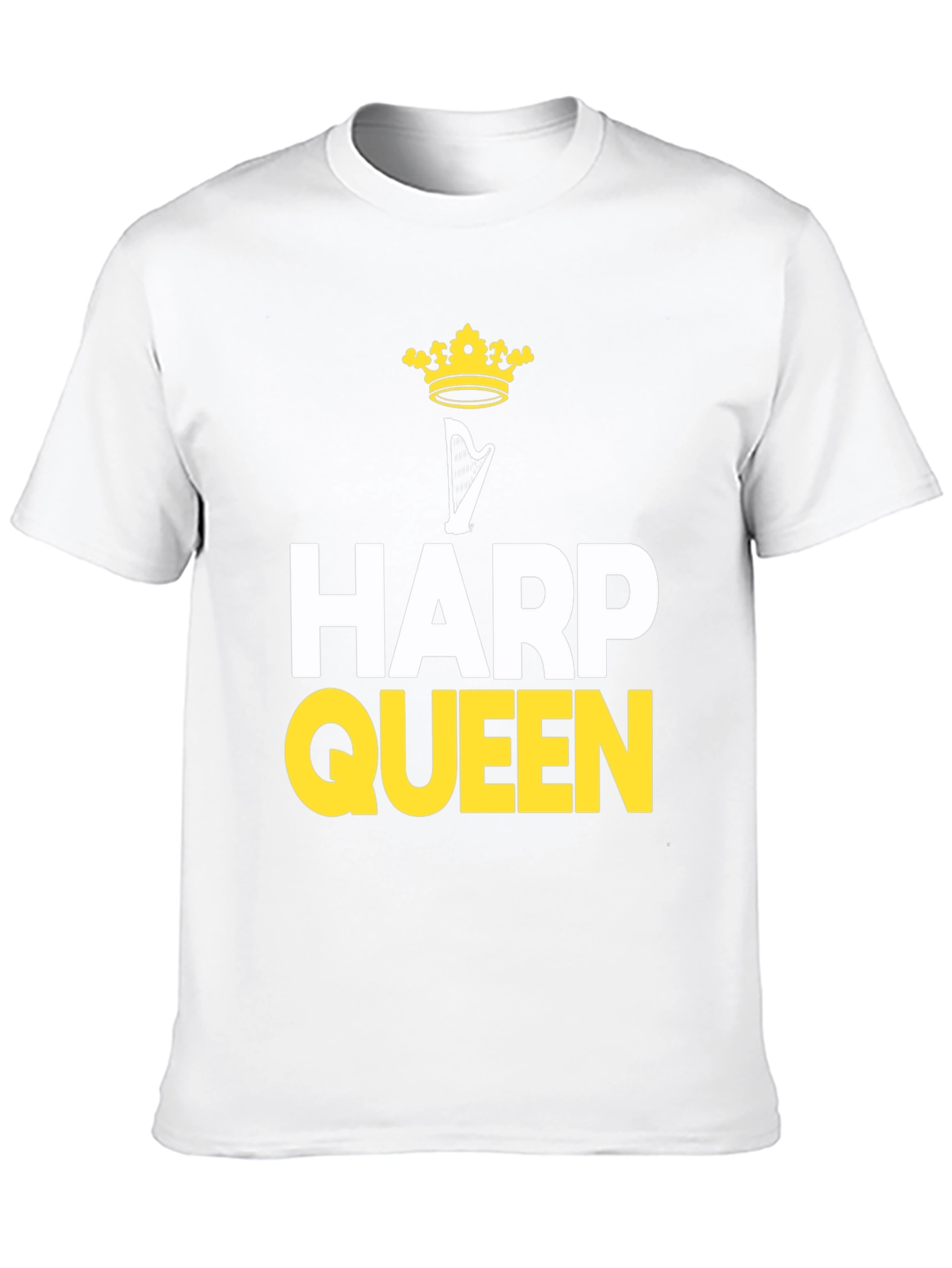 Harp Queen T-Shirt - Musical Instrument Tee