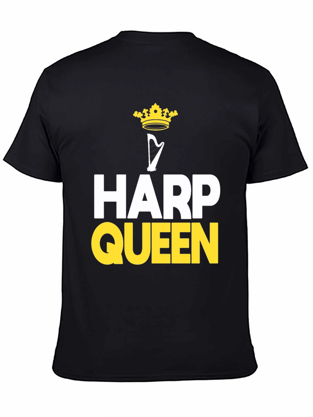 Harp Queen T-Shirt - Musical Instrument Tee