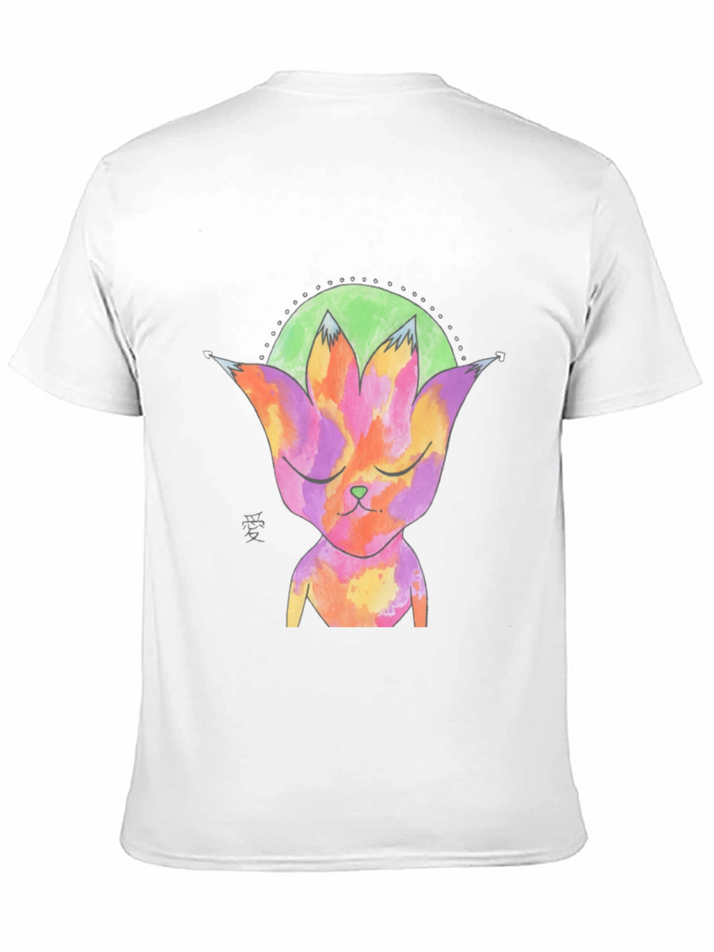 Abstract Cat T-Shirt - Unique Graphic Tee
